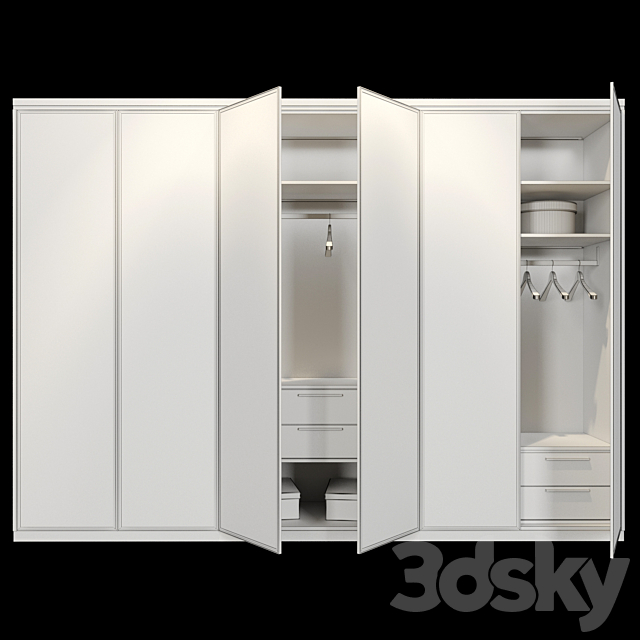 Wardrobe 3DSMax File - thumbnail 3