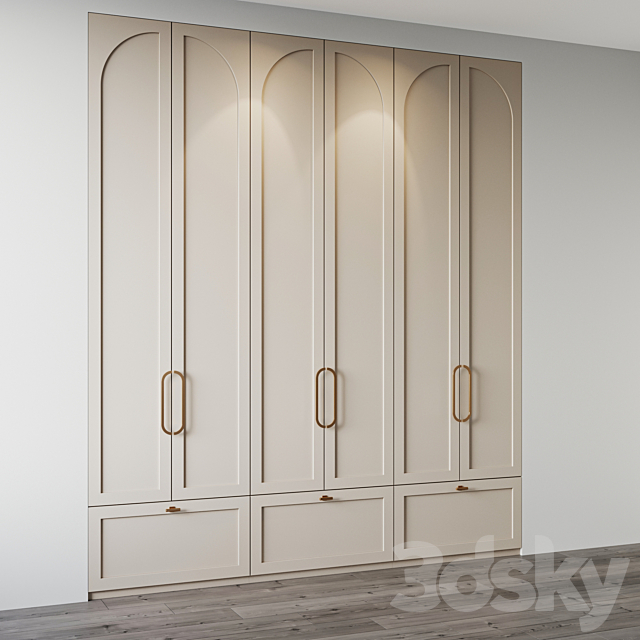 wardrobe 5 3ds Max - thumbnail 2