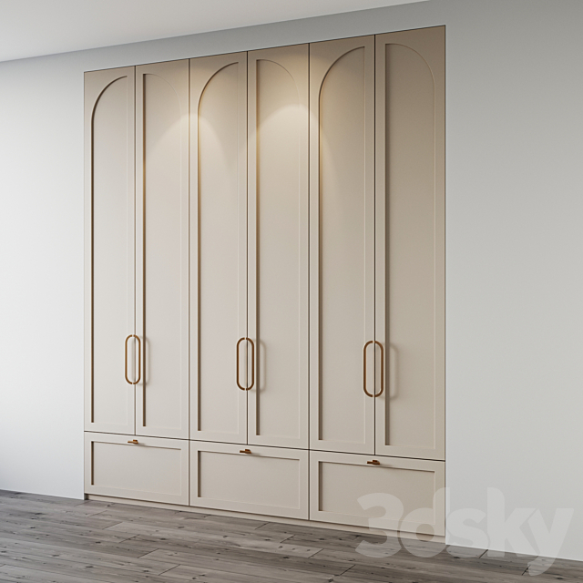 wardrobe 5 3ds Max - thumbnail 3