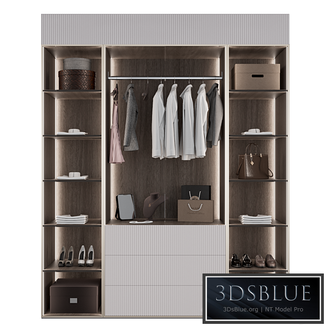 Wardrobe ?5 3DS Max - thumbnail 3