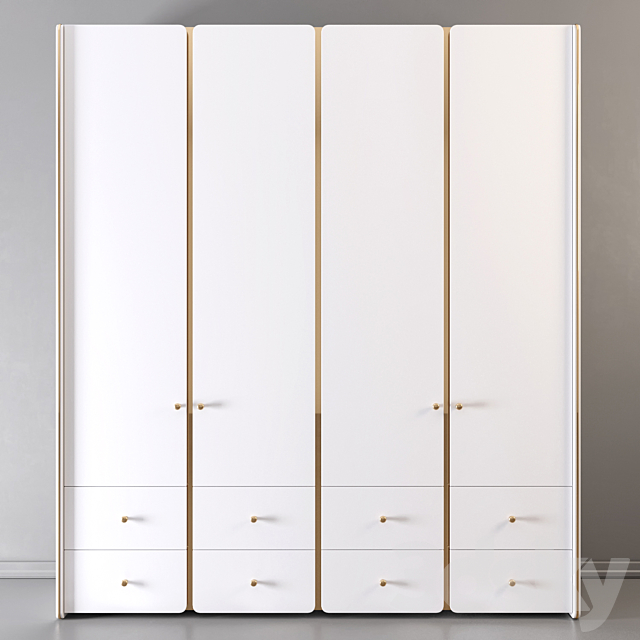 Wardrobe 71 3ds Max - thumbnail 1