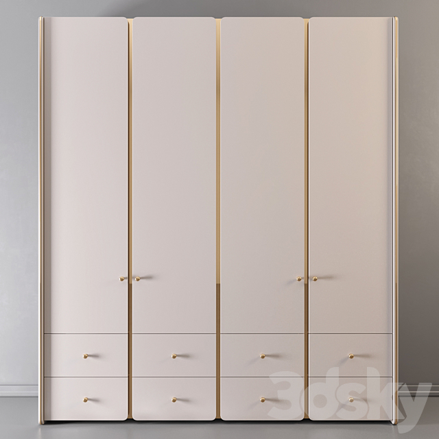 Wardrobe 71 3ds Max - thumbnail 2