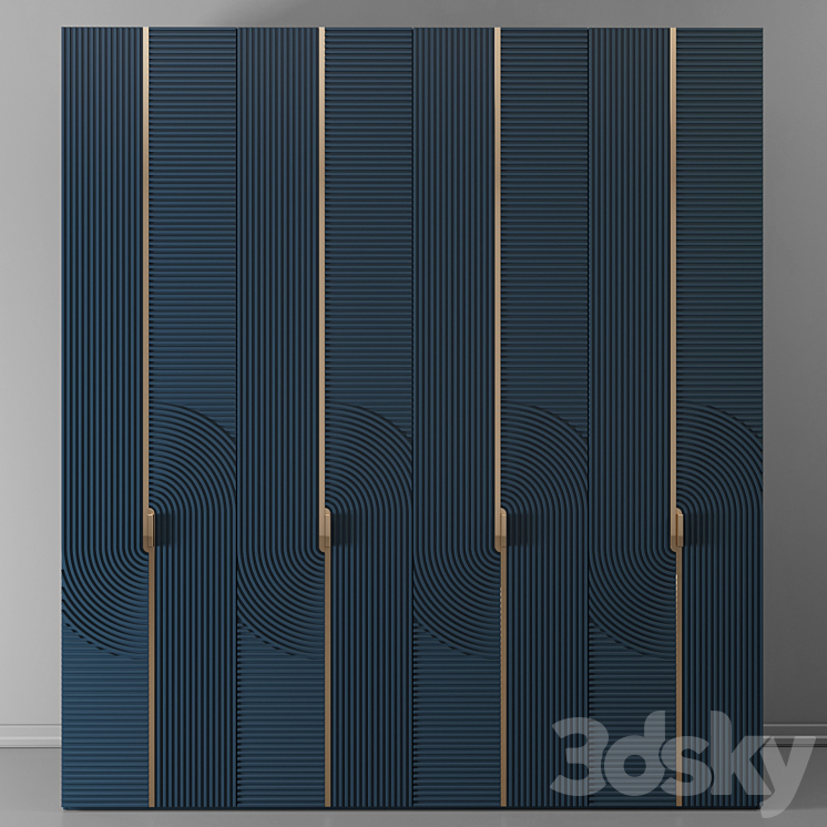 Wardrobe 76 3DS Max - thumbnail 2