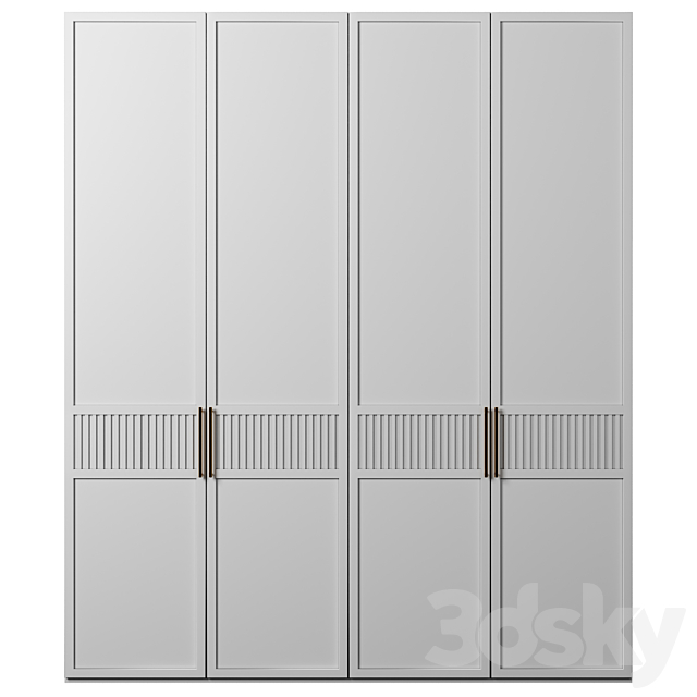 Wardrobe 81 3DS Max Model - thumbnail 2