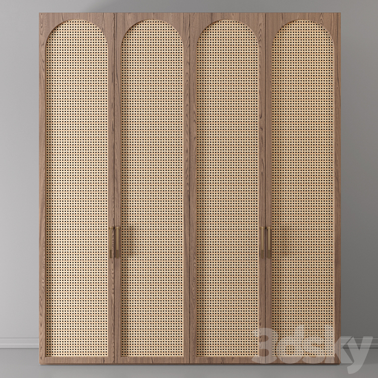 Wardrobe 87 3DS Max Model - thumbnail 2