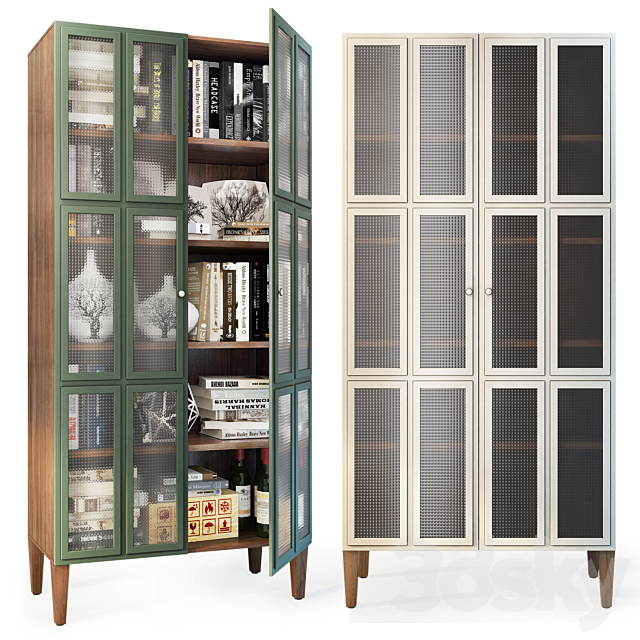 Wardrobe _ showcase Andersen. Cabinet _ Showcase Andersen by Etg-Home 3ds Max - thumbnail 1