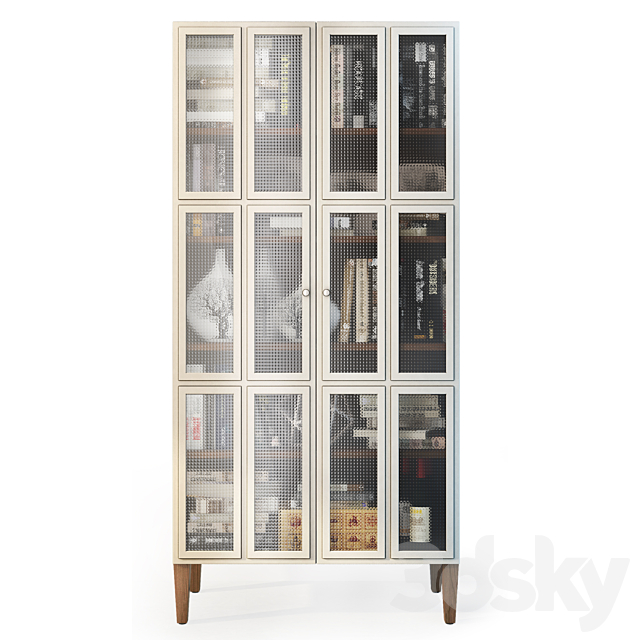 Wardrobe _ showcase Andersen. Cabinet _ Showcase Andersen by Etg-Home 3ds Max - thumbnail 2