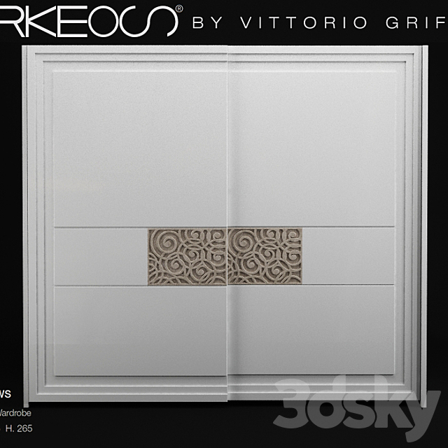 Wardrobe Arkeos E380 3DSMax File - thumbnail 1