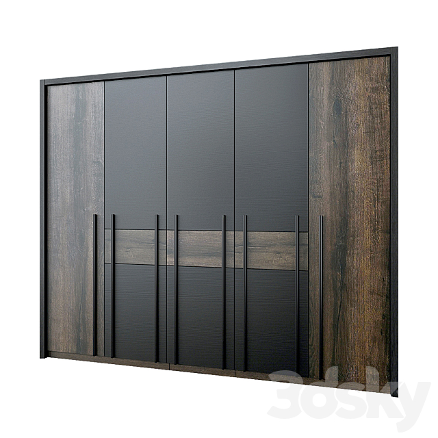 Wardrobe “Bellevue” FORTE 3DS Max Model - thumbnail 1