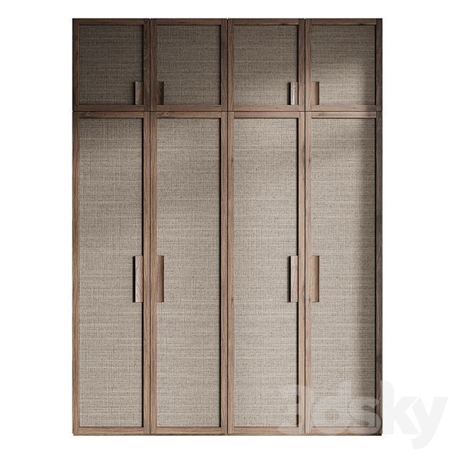 WARDROBE BRUNSWICK | Closet 3DS Max Model - thumbnail 3