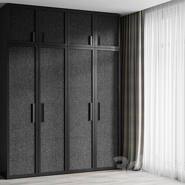 WARDROBE BRUNSWICK | Closet 3DS Max Model - thumbnail 5