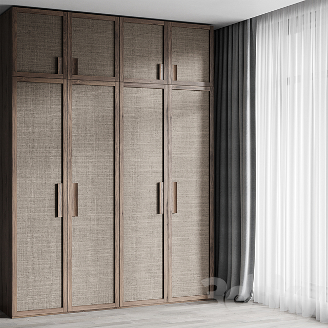 WARDROBE BRUNSWICK | Closet 3DS Max Model - thumbnail 6