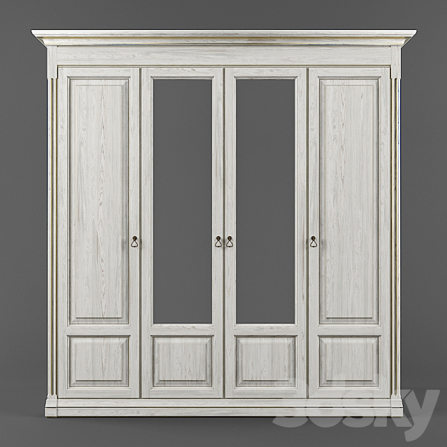 Wardrobe Classic Rosemary Maistrov 3DSMax File - thumbnail 1