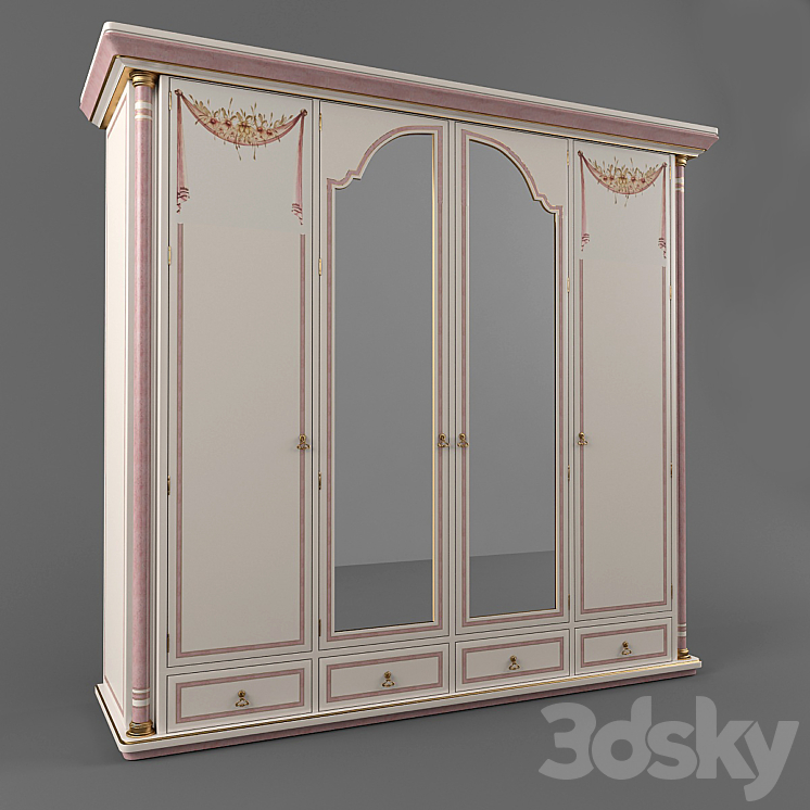 Wardrobe classics 3DS Max - thumbnail 1