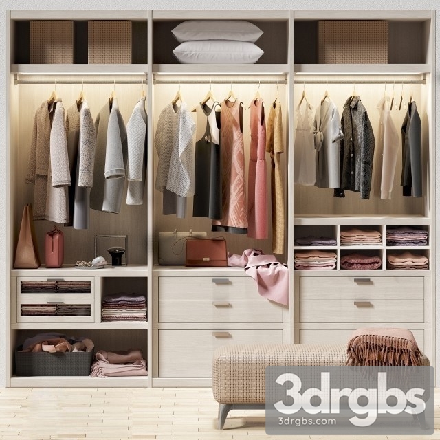 Wardrobe Clothes 05 3dsmax Download - thumbnail 1