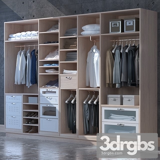 Wardrobe Clothes 13 3dsmax Download - thumbnail 1