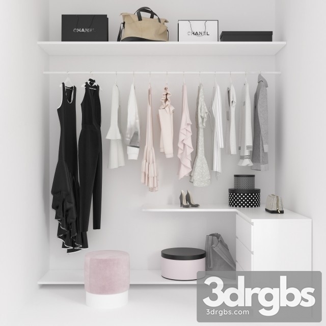 Wardrobe Clothes 14 3dsmax Download - thumbnail 1