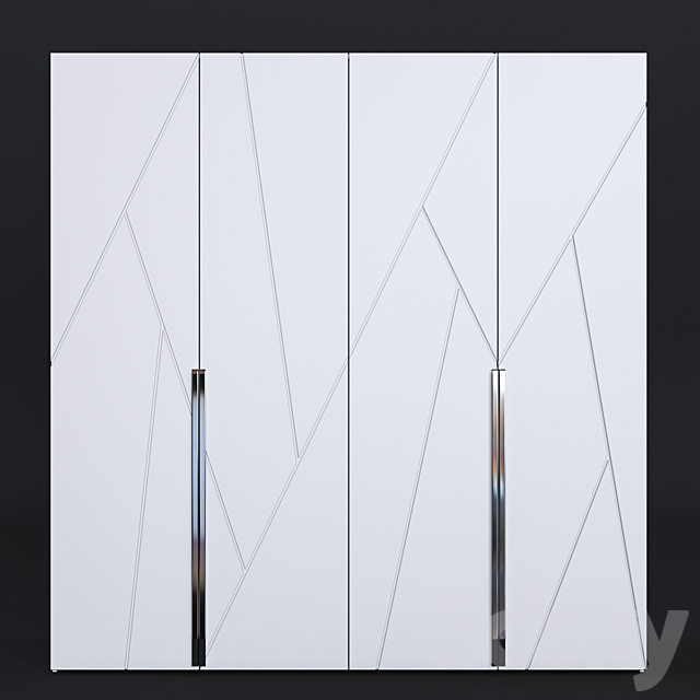 Wardrobe “Deco Line” Muzafarov series 3DSMax File - thumbnail 3