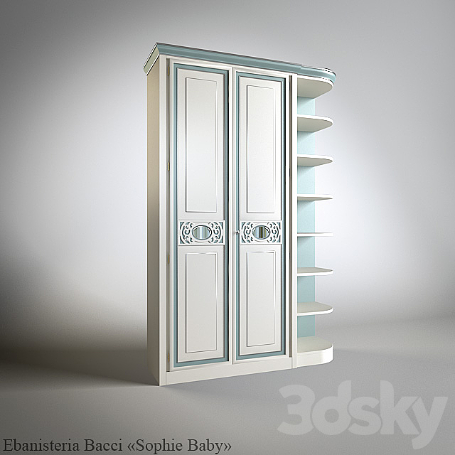 Wardrobe Ebanisteriya Bacci 3DSMax File - thumbnail 1