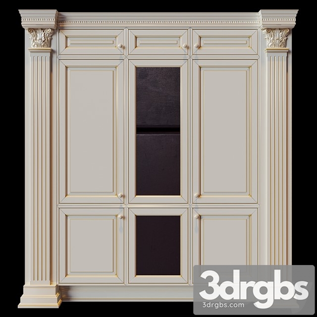 Wardrobe elisaveta giulia novars 3dsmax Download - thumbnail 1