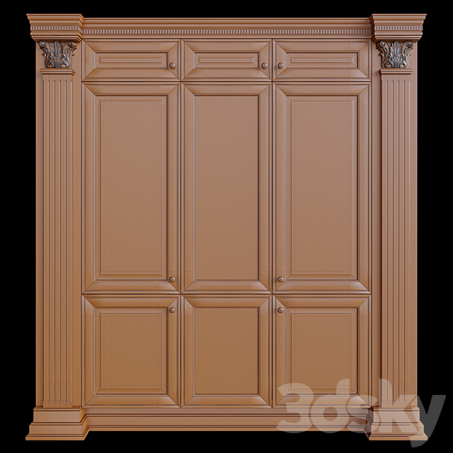 wardrobe Elisaveta. Giulia Novars 3DSMax File - thumbnail 2