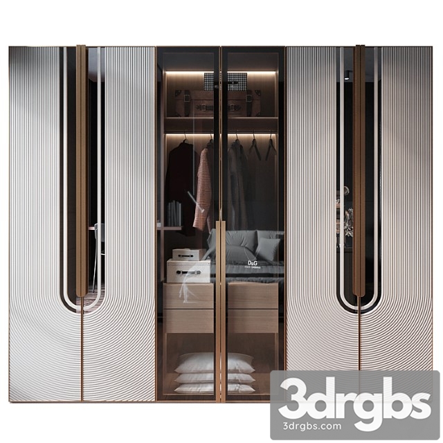 Wardrobe Ghs 2391 3dsmax Download - thumbnail 1