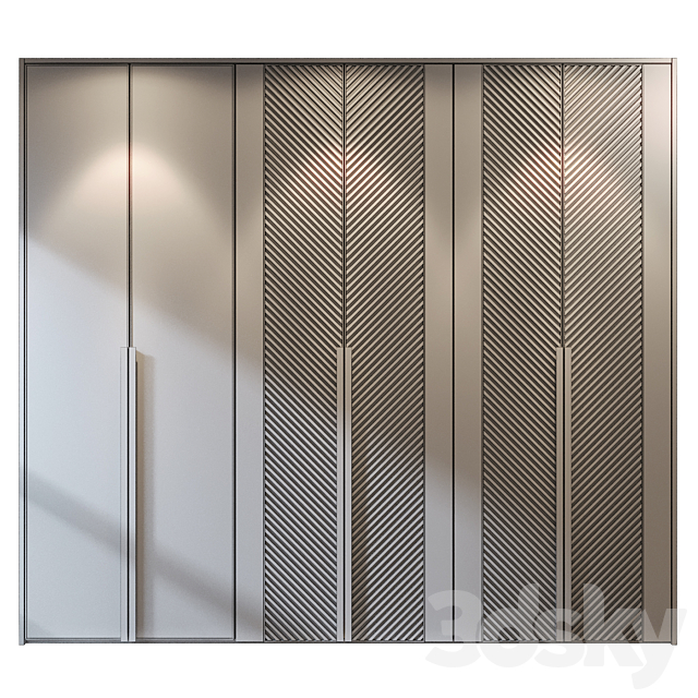 Wardrobe GHS-2397 3ds Max - thumbnail 2