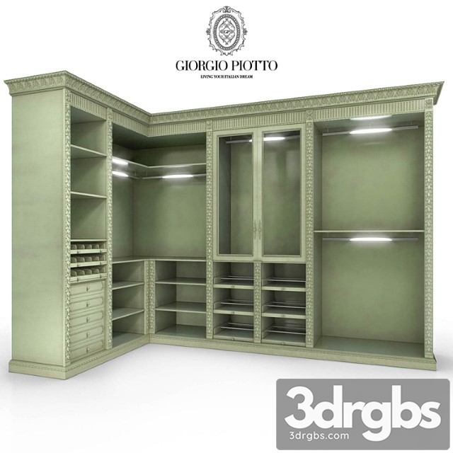 Wardrobe giorgio piotto 3dsmax Download - thumbnail 1