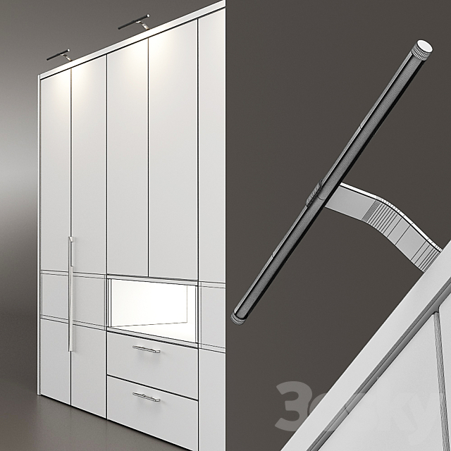 Wardrobe Hülsta ELUMO II 3DSMax File - thumbnail 3