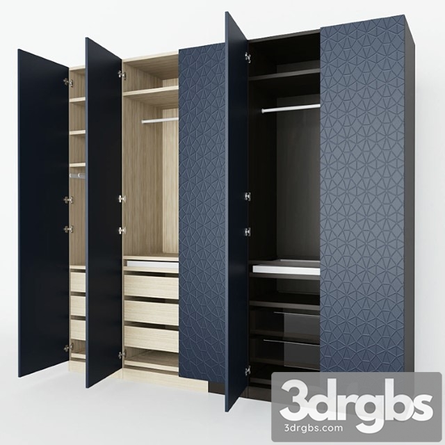 Wardrobe ikea pax wardrobe - thumbnail 1