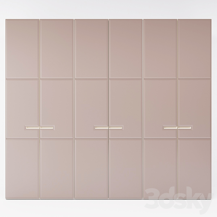 Wardrobe Lema Warm 3DS Max - thumbnail 1