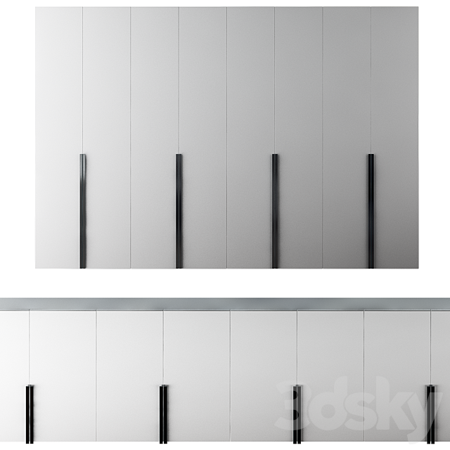 Wardrobe Liscia 3DSMax File - thumbnail 1