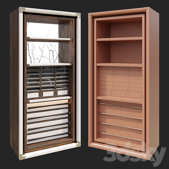 wardrobe LUDOVICA MASCHERONI 3DSMax File - thumbnail 1