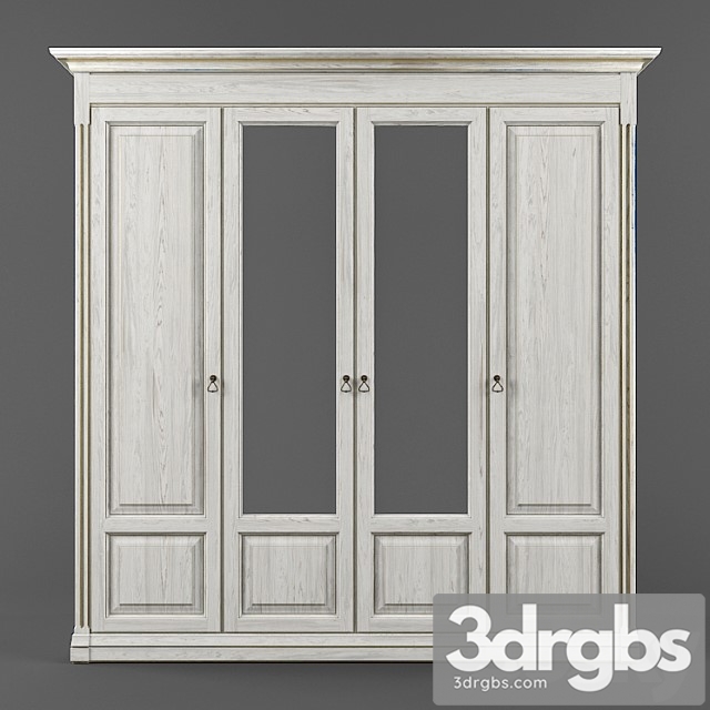 Wardrobe Maistra Classic Rosemary 3dsmax Download - thumbnail 1