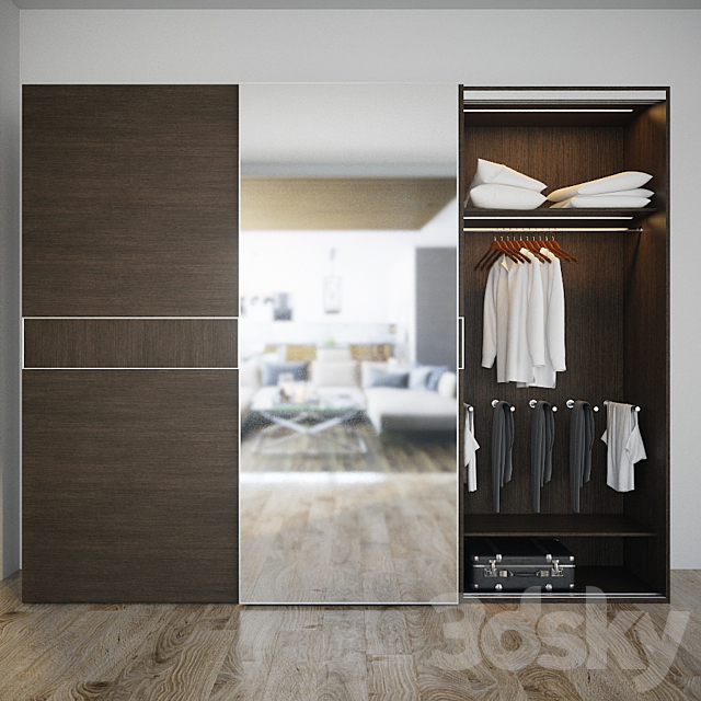 Wardrobe Mebelux Fiorente 3DSMax File - thumbnail 1