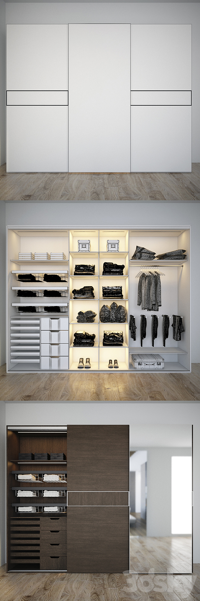 Wardrobe Mebelux Fiorente 3DSMax File - thumbnail 3