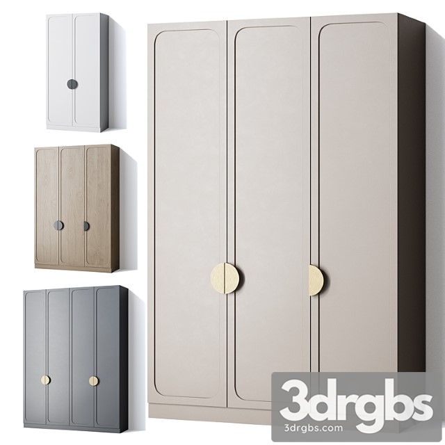 Wardrobe Modern 04 3dsmax Download - thumbnail 1