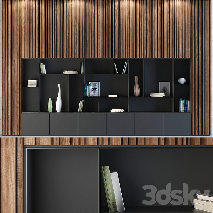 Wardrobe – rack 06 3DS Max - thumbnail 1