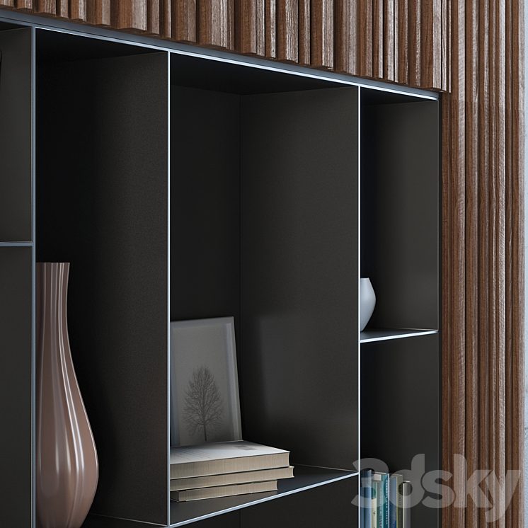 Wardrobe – rack 06 3DS Max - thumbnail 2