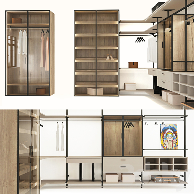 Wardrobe raumplus 3DSMax File - thumbnail 2