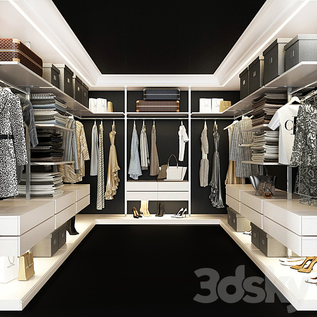 Wardrobe Raumplus Uno_1 3DSMax File - thumbnail 2