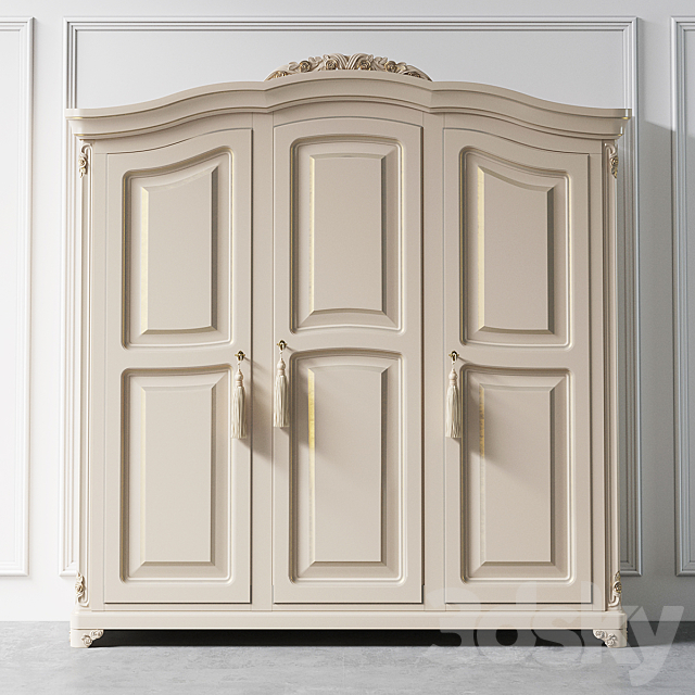 Wardrobe Savio Firmino 3005 3DSMax File - thumbnail 2