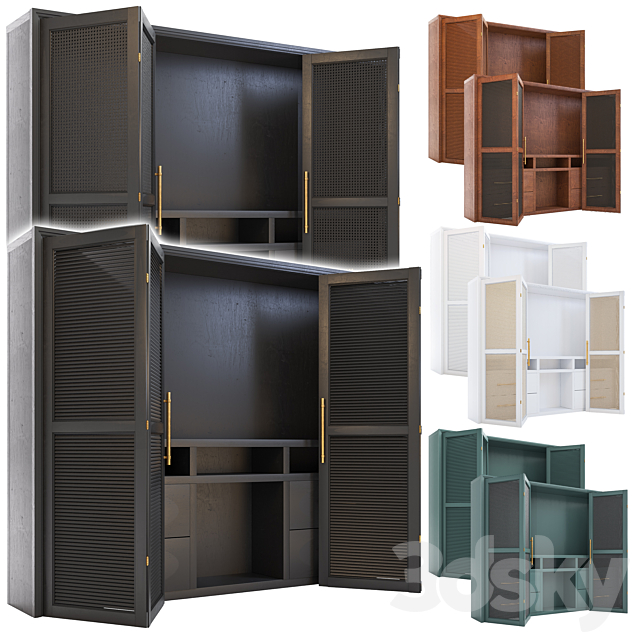 Wardrobe-set02-S.mgdm.F 3ds Max - thumbnail 2