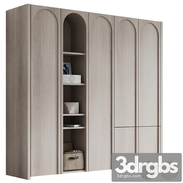 Wardrobe Small Arc 3dsmax Download - thumbnail 1