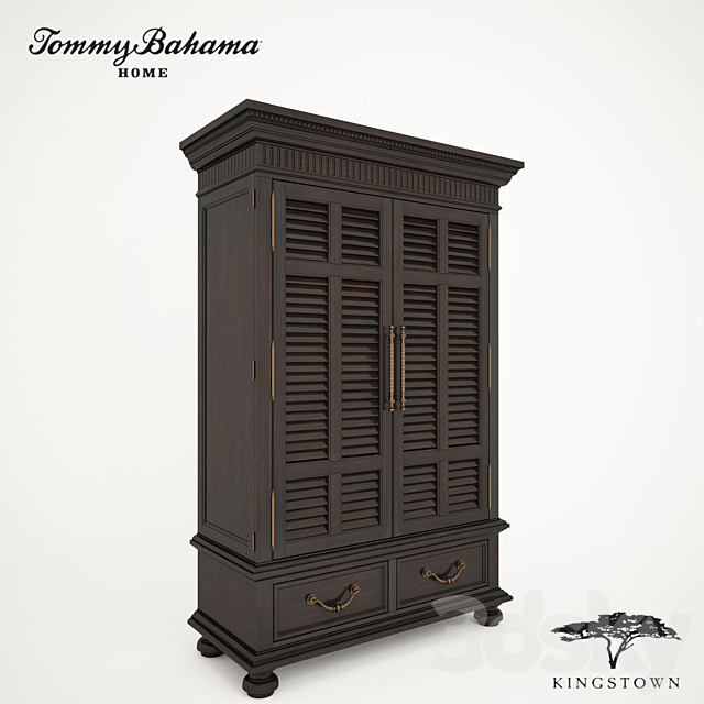 Wardrobe Tommy Bahama Kingstown 3DSMax File - thumbnail 1