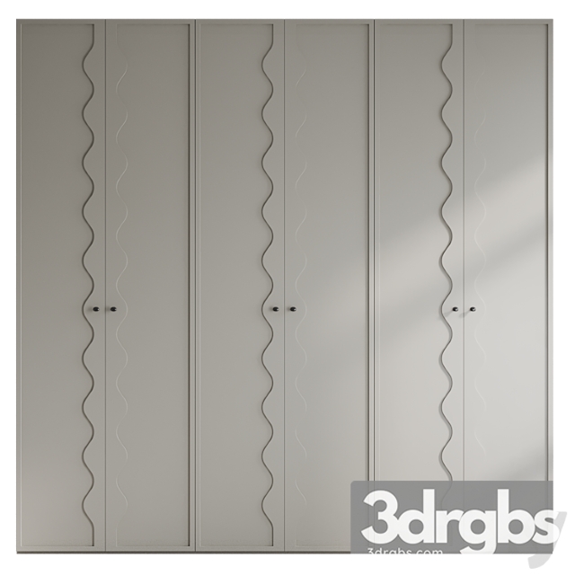 Wardrobe wave 3dsmax Download - thumbnail 1