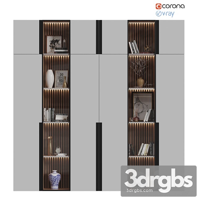 Wardrobe with decor 3 - thumbnail 1