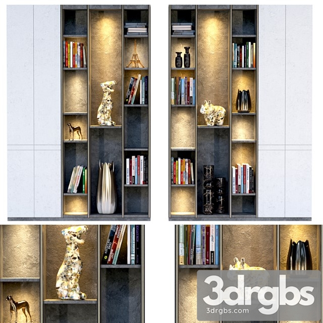 Wardrobe with decor - thumbnail 1