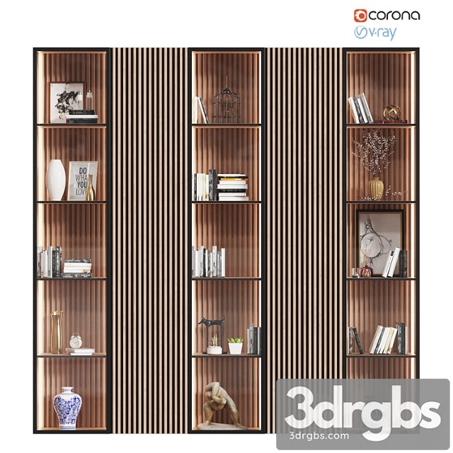 Wardrobe with decor _1 - thumbnail 1