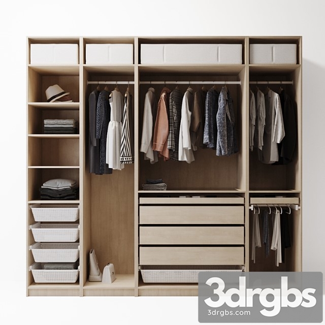 Wardrobe4 3dsmax Download - thumbnail 1